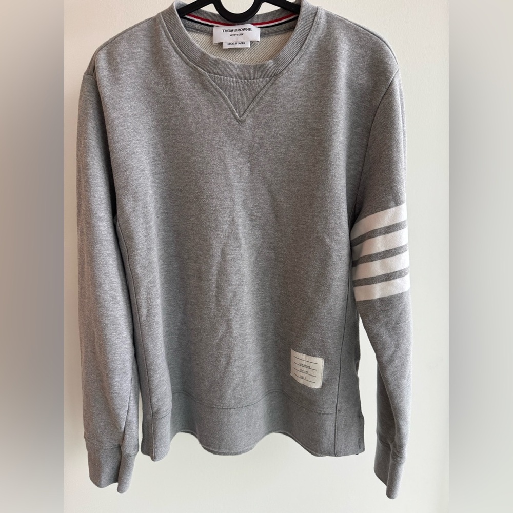 Thom Browne 4 Bar Classic Pullover Sweater (Women)